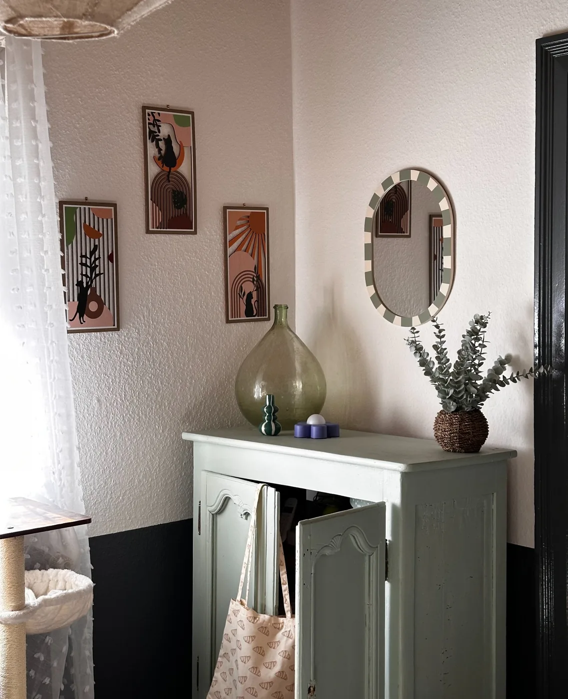 Un coin douillet et décoré