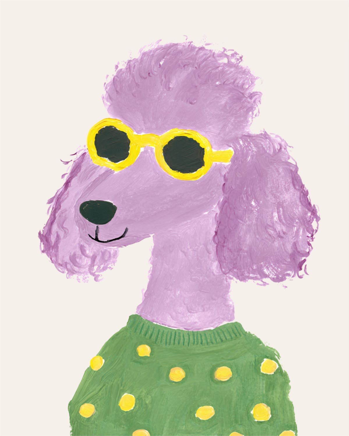 Illustration pension chien